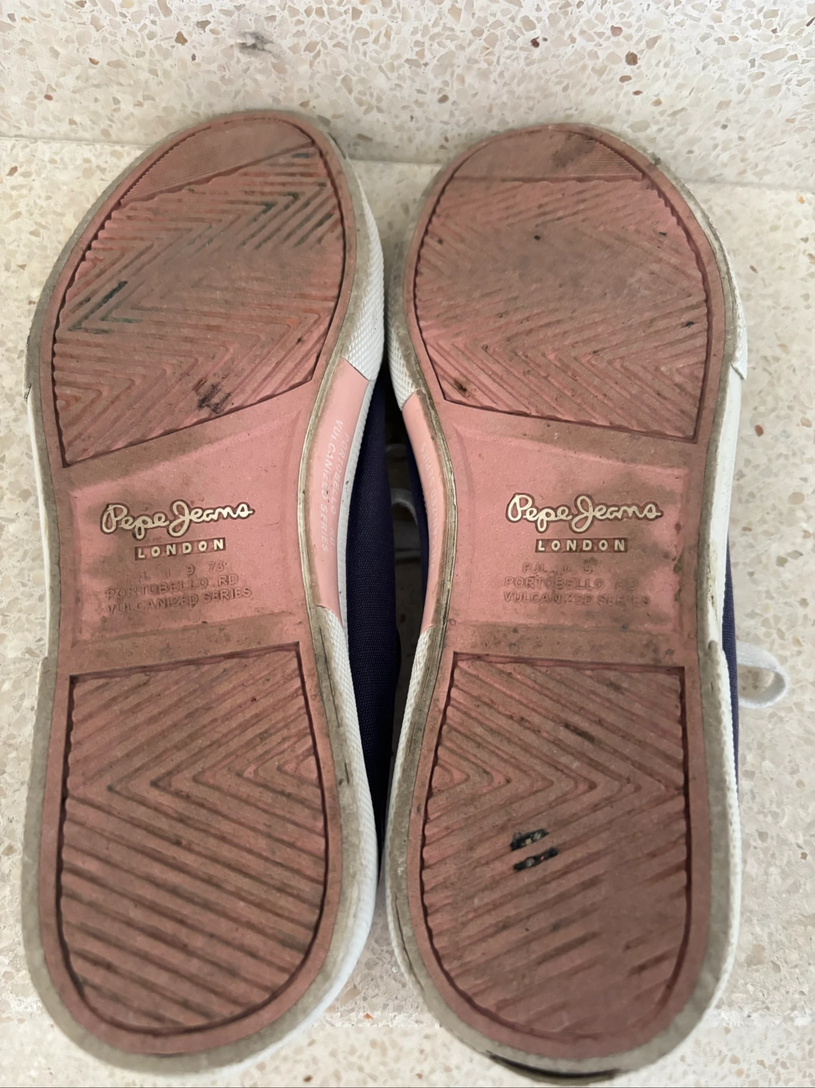 Zapatillas de lona azul marino Pepe Jeans  – photo 3